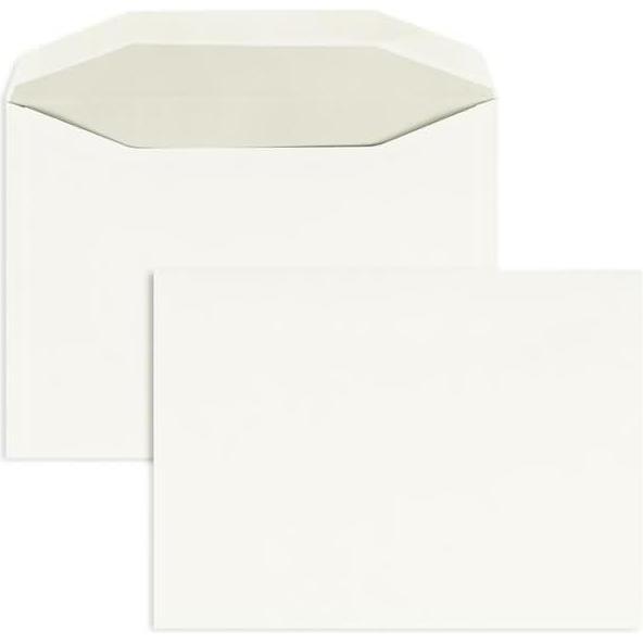Blanke, Briefumschlag, Kuvertierhüllen C5 80g/qm gummiert VE=500 Stück weiss (C5, 500 x)