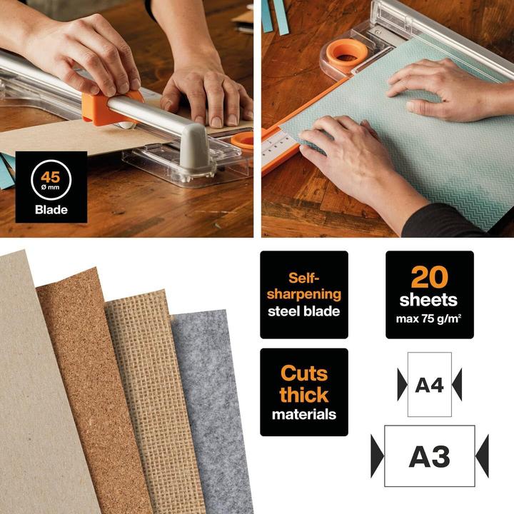 Produktbild Fiskars CREA 1068570 (10 Blätter, A4)