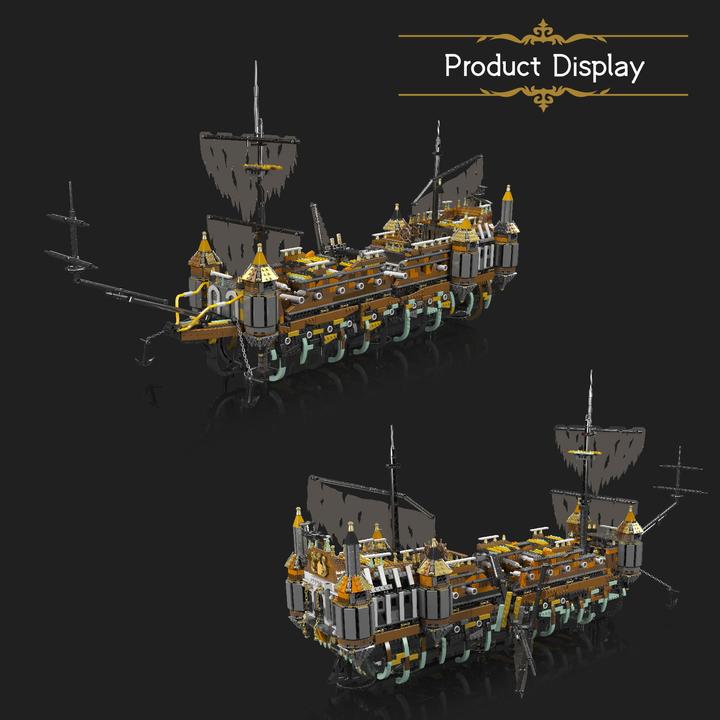 Actual product image Mould King Silent Mary pirate ship