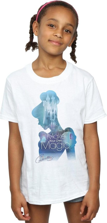 Immagine prodotto Cinderella Make Your Own Magic Maglietta Profilo Ragazze (116)