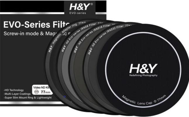 Actual product image H&Y HD EVO ND Video Filter Set 82mm (Neutral density filter, 82 mm)
