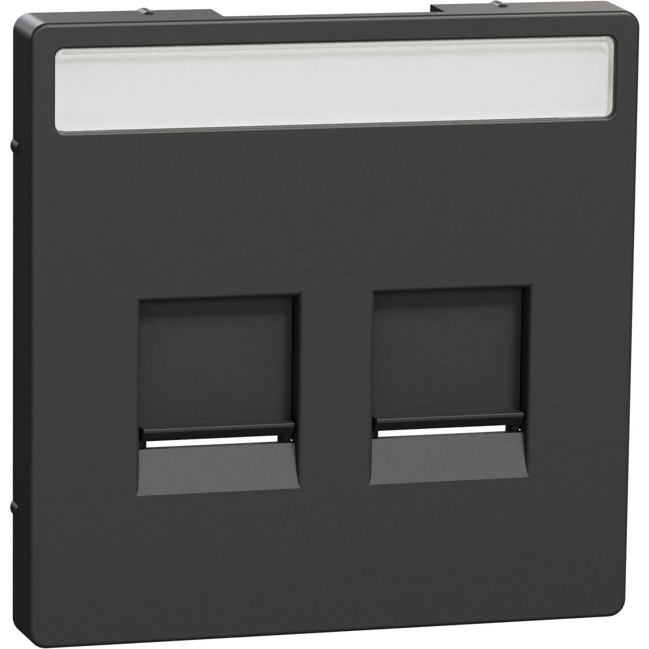 Thumbnail - Merten, Zubehör Schalterprogramm, Zentralpl.f. Modular Jack MEG4564-6034
