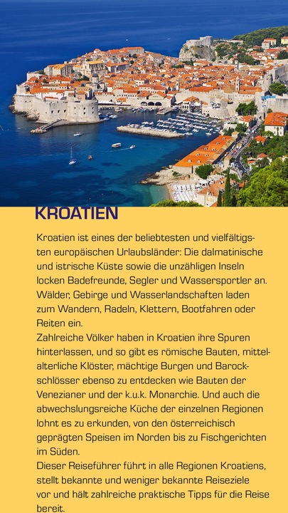 Produktbild Reiseführer Kroatien (Deutsch, Matthias Koeffler, 2018)