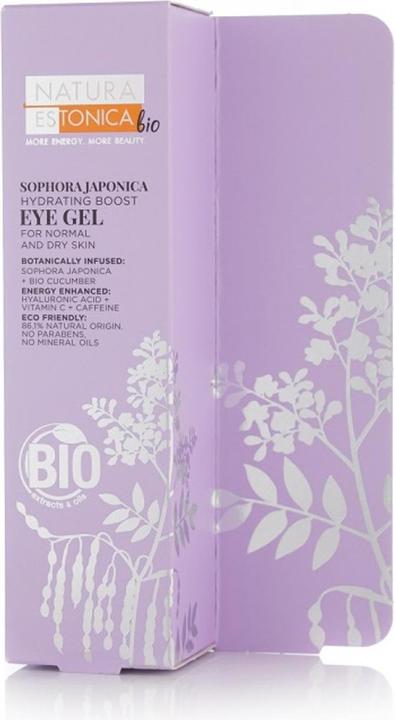 Natura Nature Estonica - Sophora Japonica Hydrating Boost Eye Gel (Augenpflege Gel, 20 ml, Tag)