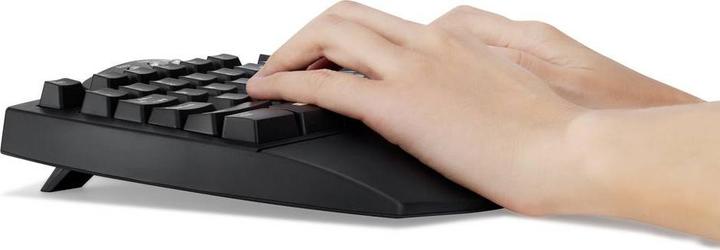 Immagine prodotto Perixx PERIDUO-512 DE, set tastiera e mouse, cablato, ergonomico, nero (DE, Cablato)