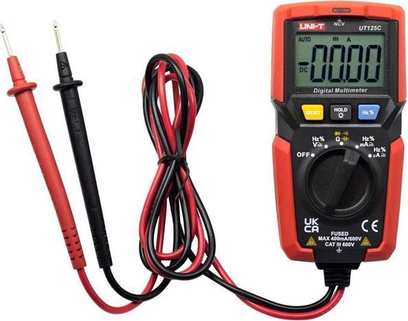 Actual product image Berrybase UNI-T, UT125C, pocket-sized digital multimeter