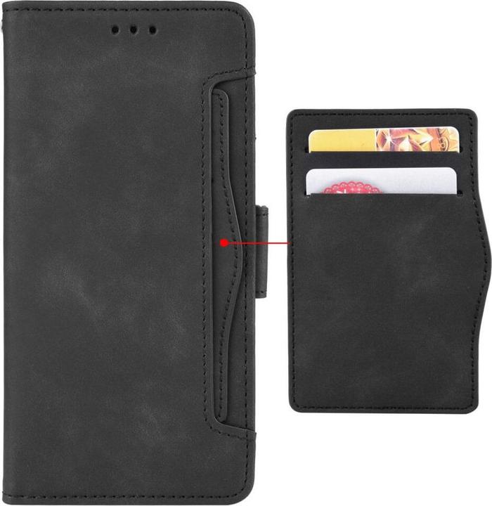 Actual product image Cover-Discount Sony Xperia 5 V - Case with many card slots black (Sony Xperia 5 V)