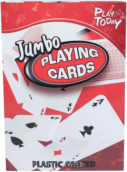 Produktbild Play ToDay Jumbo Spielkarten, 17,5 cm