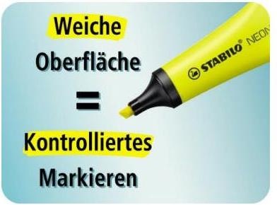 Produktbild STABILO NEON Textmarker (Orange, 5 mm, 1 x)
