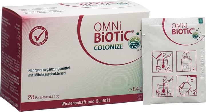 Actual product image Omni Biotic Colonize Plv (28 Piece, Sachet, 136 g)