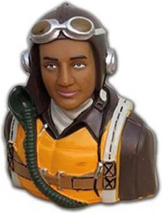 Planet-Hobby 1/6 WWII America Pilot Height 75mm, width 75mm, depth 42mm Weight: 32g