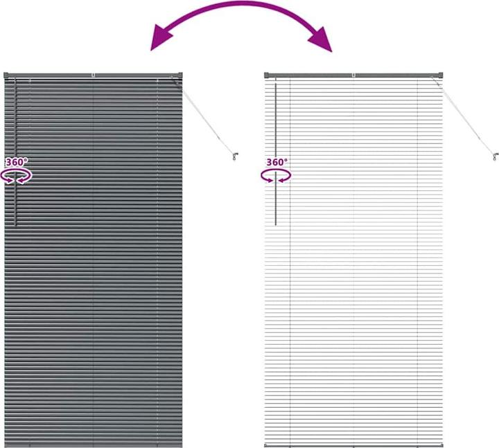 Produktbild vidaXL Balkenjalousien (220 x 100 cm)