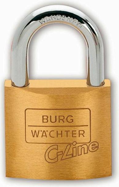 Productafbeelding Burg Wächter Cilinderslot 222 15 Slothuisbreedte 15 mm messing met verschillende sleutels