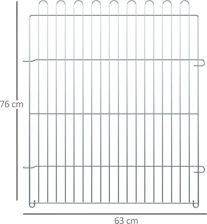 Immagine prodotto PawHut Recinto per la corsa libera come pista per cuccioli da 8 pezzi