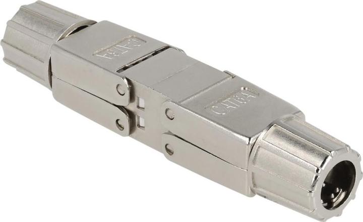 Produktbild Delock Verbinder für Netzwerkkabel Cat.6A STP werkzeugfrei (STP, CAT6a, 0.07 m)