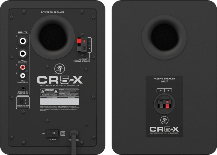 Actual product image Mackie CR5 (Active, Pair, 1x 80 W)