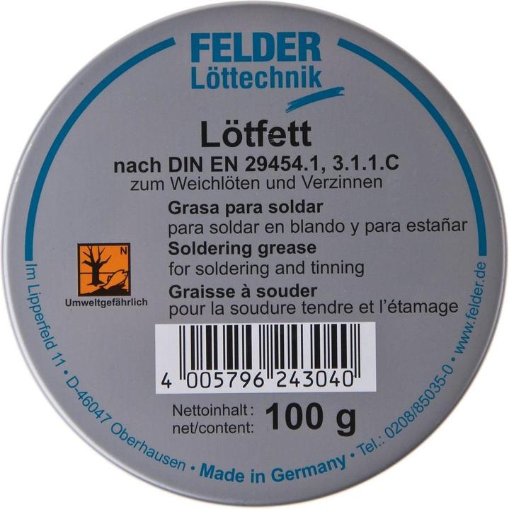 Actual product image Haupa Flux 100g tin paste 160096 (Soldering grease)