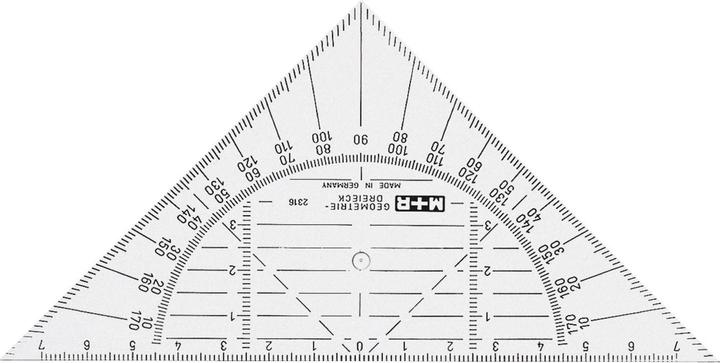 Produktbild Westcott Geodreieck (16 cm)