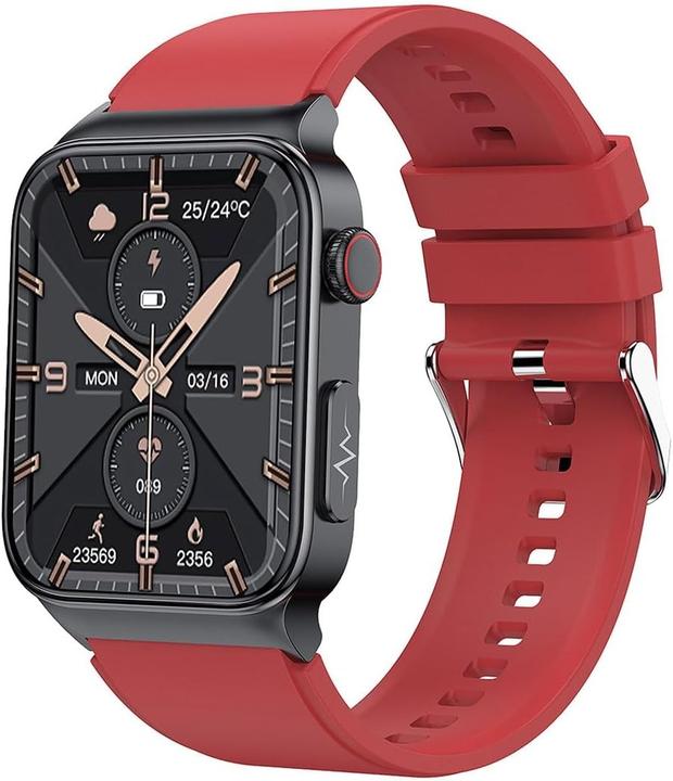 Actual product image Watchmark Cardio One Smartwatch Blue Blue One size Modern (43 mm)