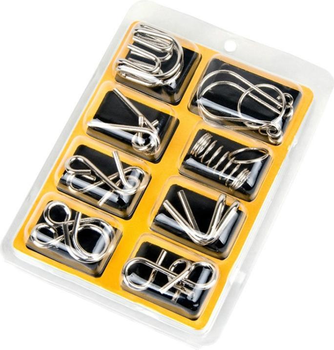 Actual product image Ueli Express 8 in 1 metal puzzle game of skill