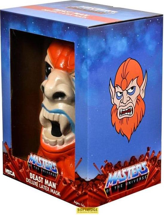 Image du produit Neca Masters of the Universe réplique masque en latex Deluxe de Beastman (Pas de classe de protection officielle, 1 x)
