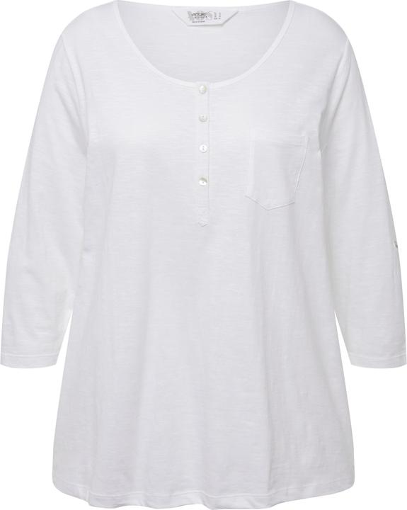 Produktbild Angel of Style T-Shirt, Rundhals mit Knopfleiste, 3/4-Ärmel (56)