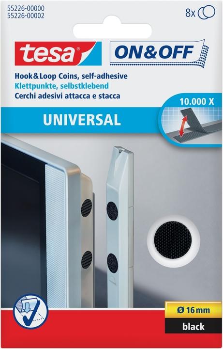 Actual product image tesa Velcro points (16 mm)