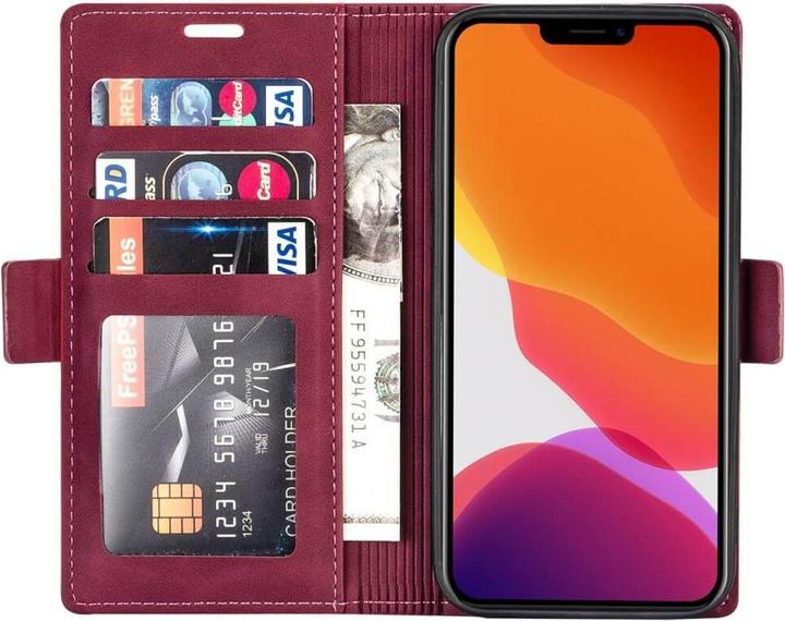 Actual product image N.Bekus iPhone 14 Pro - Flip Case Cover wine red (Apple iPhone 14 Pro)