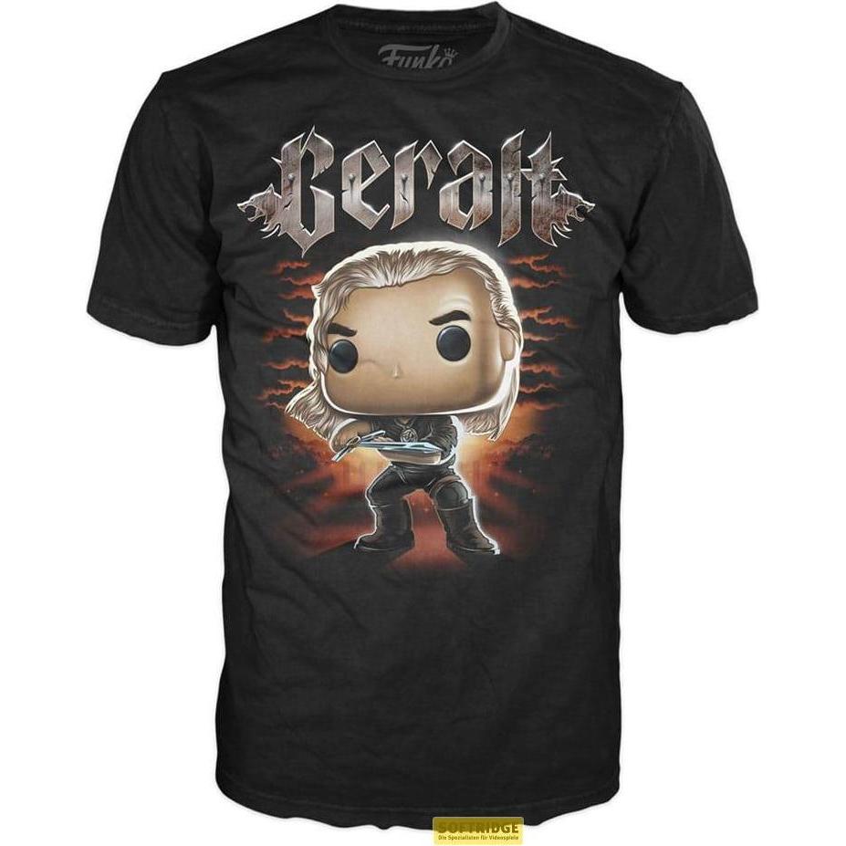 Funko The Witcher Boxed Tee T-Shirt Geralt Training (XL)