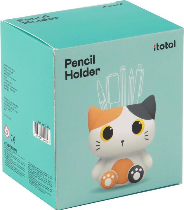 Image du produit i-Total Pot à stylo 3D Chat Orange