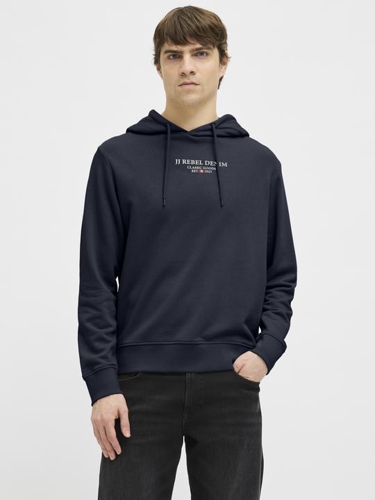 Image du produit Jack & Jones Jrebjeans Rebel Print Sweat Hood Sn (L)