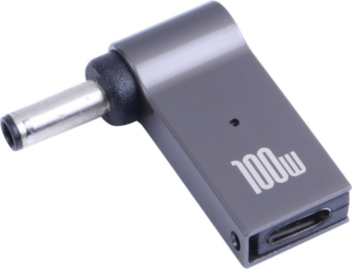 PowerGuard USB-C to Dell Notebook Charger Adapter (4.5 x 3.0mm, 0.6mm) (100 W)