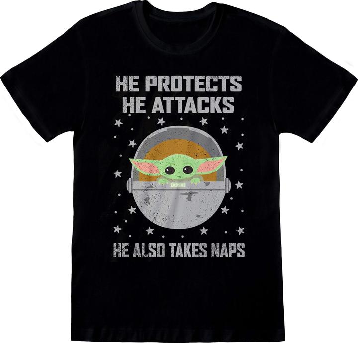 Actual product image Star Wars Protects And Attacks TShirt (L)