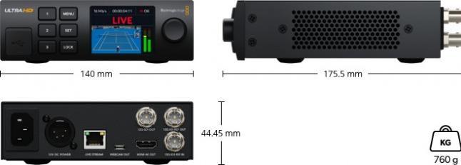 Actual product image Blackmagic Streaming Decoder 4K