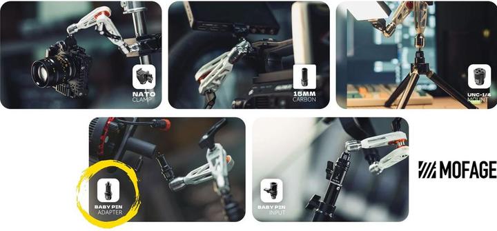 Actual product image Mofage Accessorie For Talos Baby Pin Adapter
