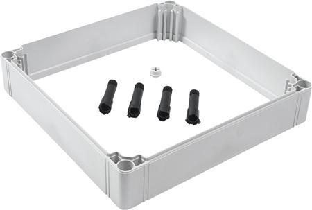 Produktbild Ensto Wandschrank mittelgrosser Rahmen Cubo P 300 x 300 x 55 mm inkl. Befestigungsschrauben