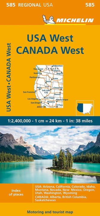 Immagine prodotto Michelin USA Ovest, Canada Ovest