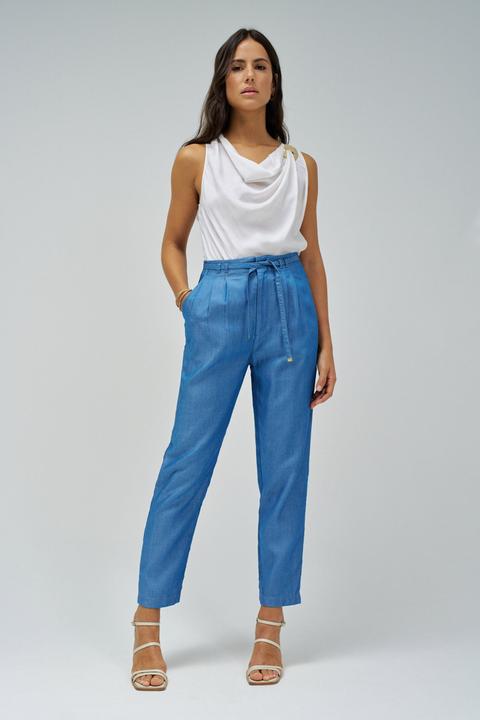 Actual product image Salsa Jeans Hose Baggy Lightdenim Pants Cropped Slim (S)