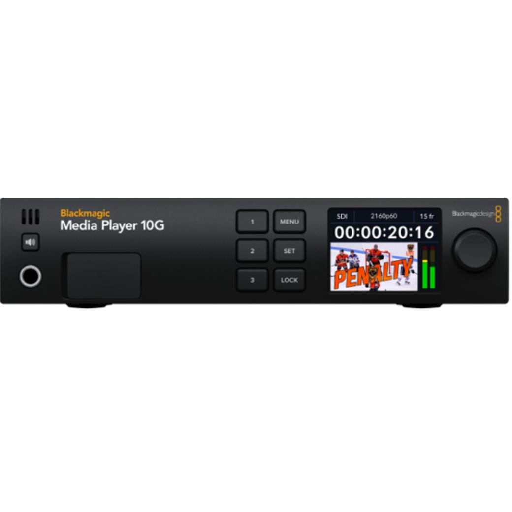 Thumbnail - Blackmagic Media Player 10G, Streaming Media Player, Schwarz