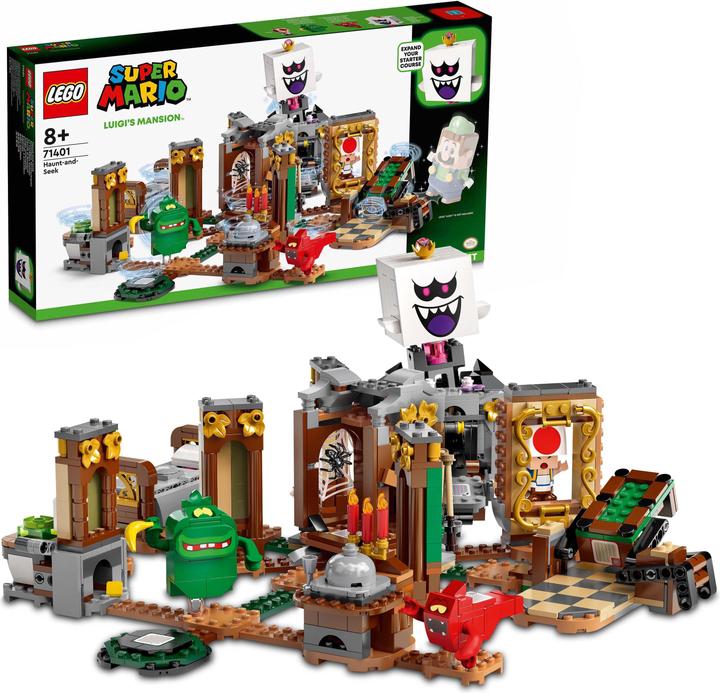 Immagine prodotto LEGO Caccia ai fantasmi di Luigi’s Mansion - Pack di Espansione (71401, LEGO Super Mario)