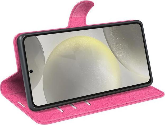 Image du produit MU Classic Série de couvertures de livres en cuir Litchi (Samsung Galaxy S24 FE)