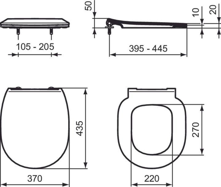 Actual product image Ideal Standard WC seat E772401