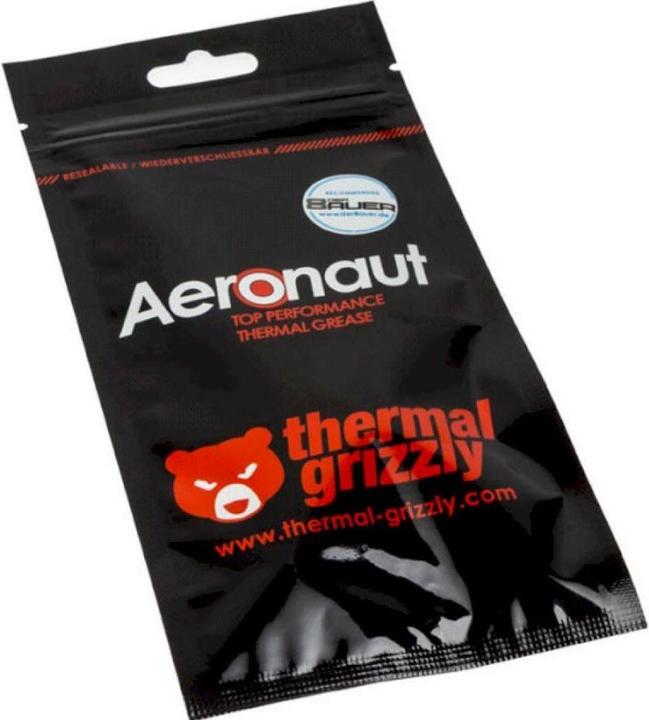 Produktbild Thermal Grizzly Thermal grease "Aeronaut" 1.5ml/3.8g Thermal Conductivity: 8,5 W/mk Thermal Resistance: 0,0129 K/W (8.50 W/m K, 3.90 g)
