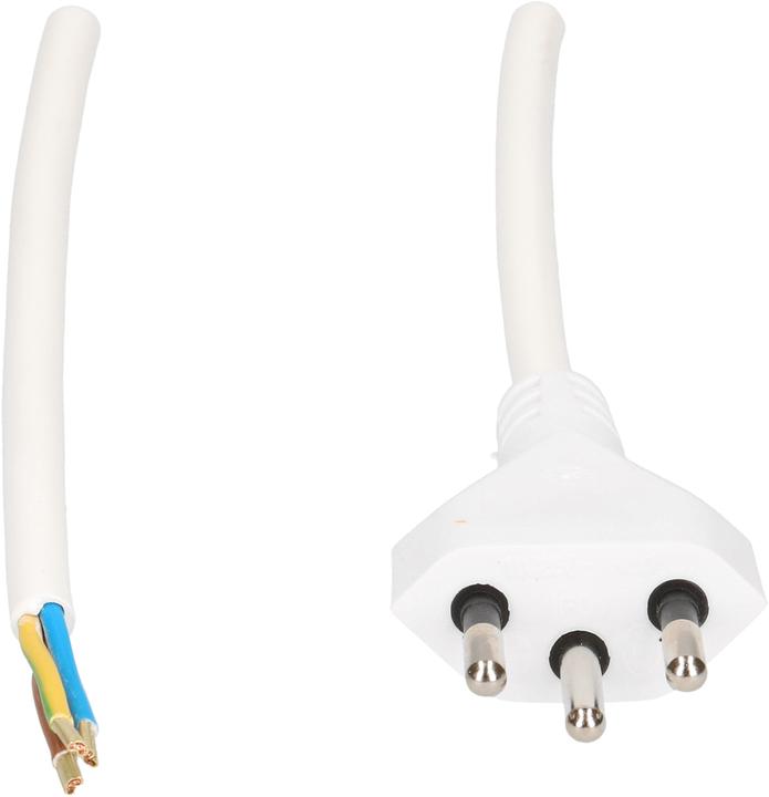 Actual product image Max Hauri TDLR mains cable H03VV-F3G0.75 type 12 (2 m)
