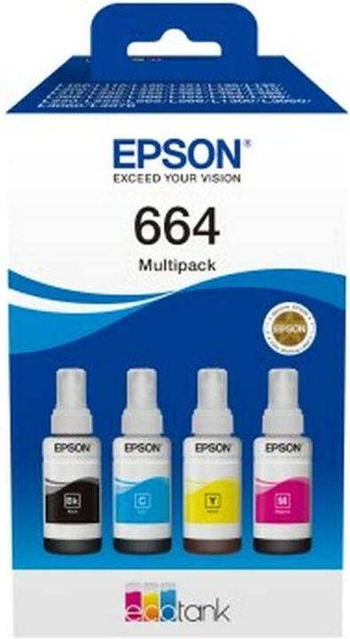 Immagine prodotto Epson Ink/664 EcoTank 4 colori multipack (M, FC, Y, C)