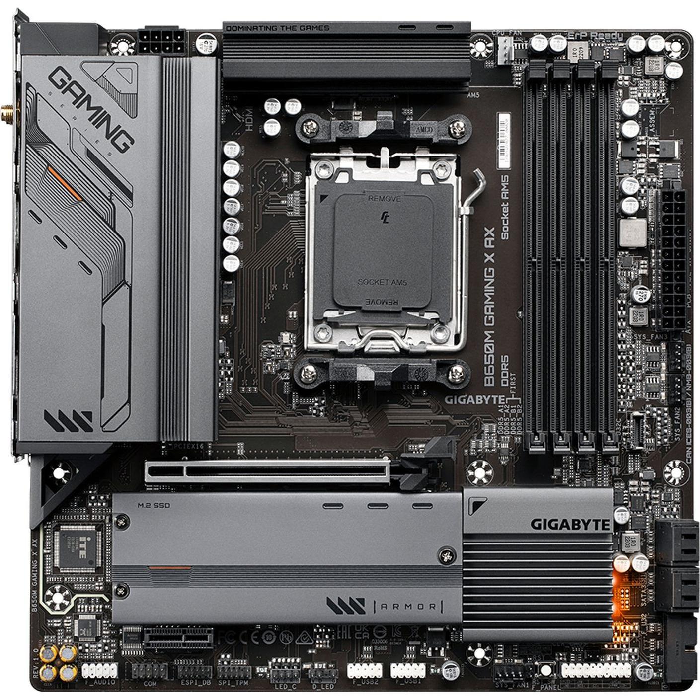 Gigabyte B650M Gaming X AX (AM5, AMD B650, mATX), Mainboard