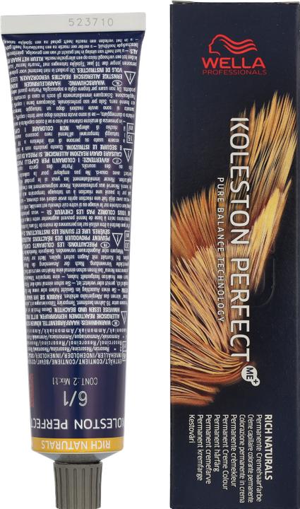 Image du produit Wella Koleston Perfect Me+ Rich Naturals (6/1 frêne blond foncé)