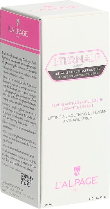 Actual product image L'Alpage Suisse L'ALPAGE Eternalp 4060m Anti Age Serum smoothing, 30 ml (30 ml)