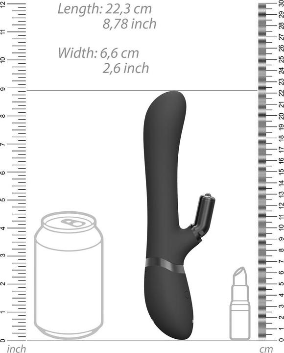 Actual product image Shots Chou - G-Spot Rabbit & Clitoral Stimulator