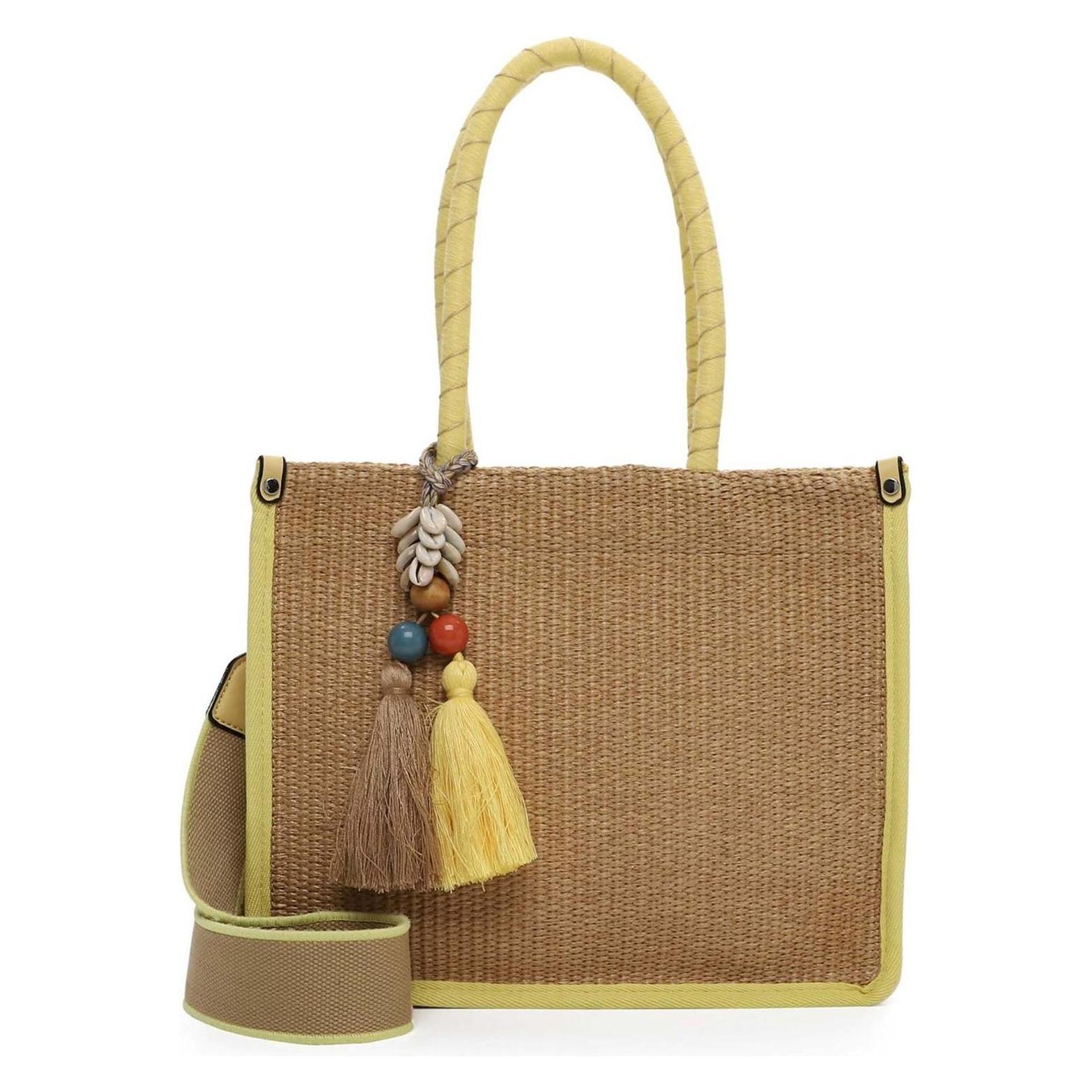 Suri Frey, Damen, Handtasche, Kirsty Cityshopper, Beige